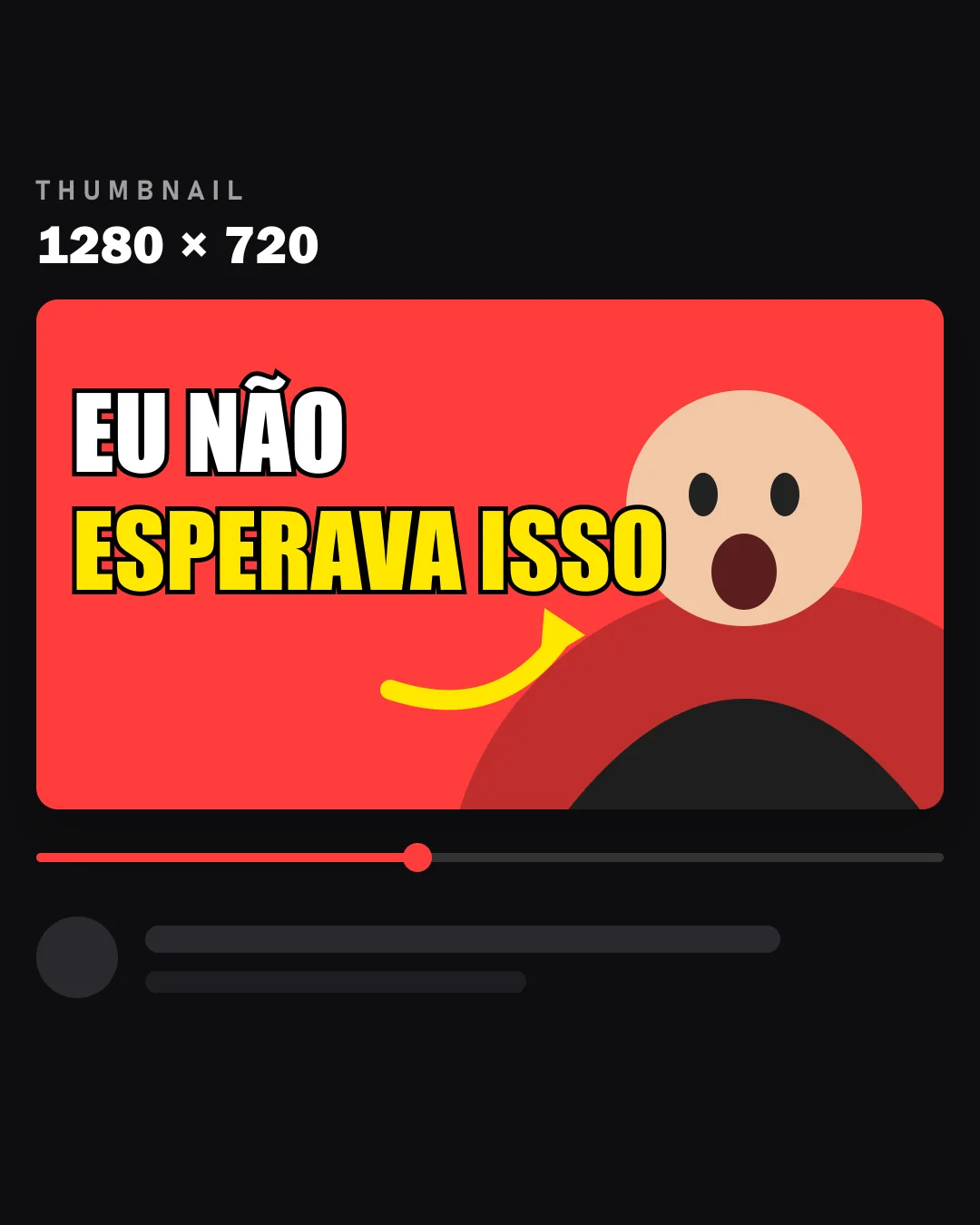 Thumbnail de reação: prévia 1 de 3